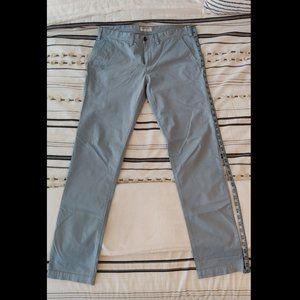 NWOT - Express Grayish Blue Chinos 32x34